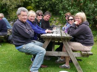 Annual Outing Article Photo - Others in the garden