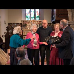 The Bensons’ Farewell Lunch Article Photo - 