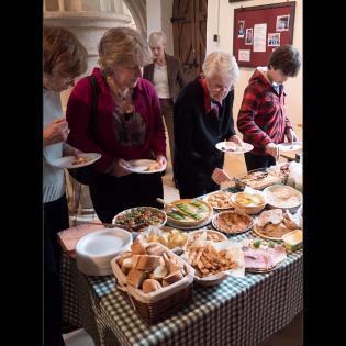 The Bensons’ Farewell Lunch Article Photo - 