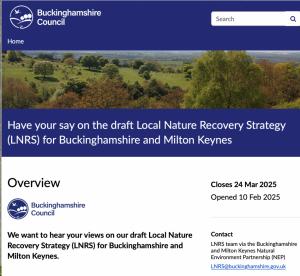 Local Nature Recovery Article Graphic