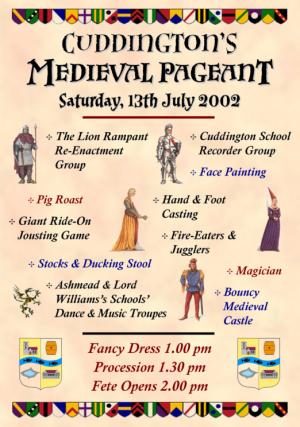 Cuddington’s Medieval Pageant Article Graphic