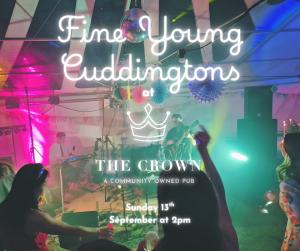 Farewell to Summer with The Fine Young Cuddingtons, Sunday 13 September Article Graphic