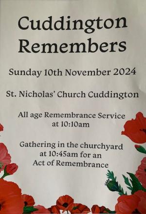 Remembrance Sunday---10th November Article Graphic